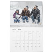 Calendrier Modern Family Photo Collage (Jan 2026)