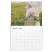 Calendrier Modern Family Photo Collage Calendar (Feb 2026)