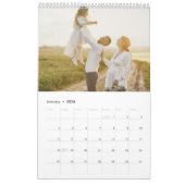 Calendrier Modern Family Photo Collage Calendar (Jan 2026)