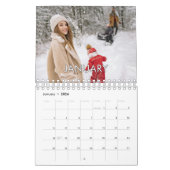 Calendrier Modern Family Photo Holiday Gift (Jan 2026)