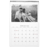 Calendrier Modern Minimalist 2026 Photo Calendar (Feb 2026)