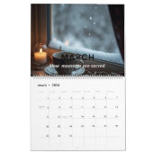Calendrier Modern Minimalist Nature 2026 Wall Calendar (Mar 2026)