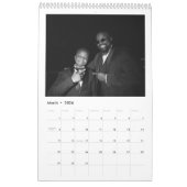 Calendrier Modern Typography Custom Newlyweds Wedding Photo (Mar 2026)