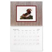 Calendrier Moderne Chic Design Aquarelle Birds (Feb 2026)