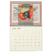 Calendrier moderne de Mechanix et d'inventions (Jan 2027)