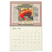 Calendrier moderne de Mechanix et d'inventions (Feb 2027)
