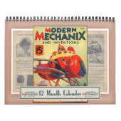 Calendrier moderne de Mechanix et d'inventions (Protection)