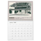 Calendrier Moderne du milieu du siècle (Jan 2027)