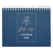 Calendrier Moderne Fleur Chrétienne Simple (Protection)