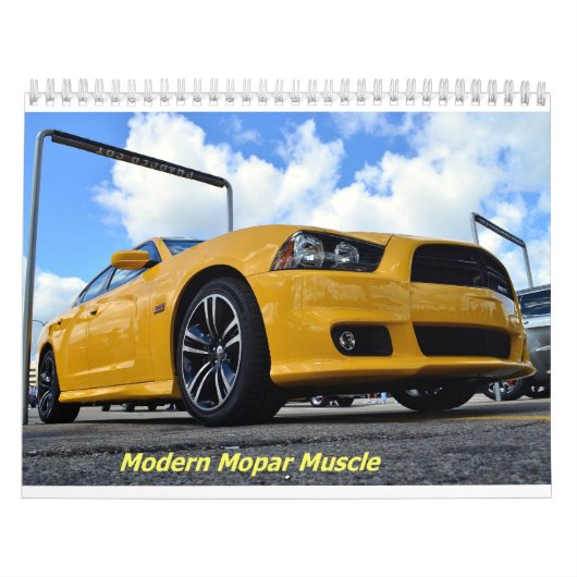 Calendrier moderne Mopar Muscle (Protection)