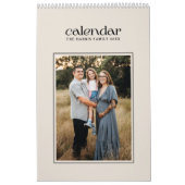 Calendrier moderne simple et élégant (Protection)