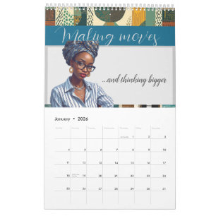 Calendrier Moderne, sophistiqué et élégant