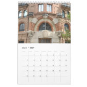 Calendrier Modernisme de 12 mois à Barcelone (Mar 2027)
