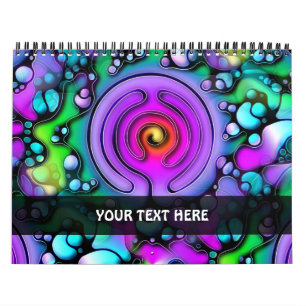 Calendrier Modes de vie - Art Neurographique Motif 2