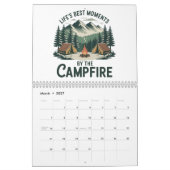 Calendrier Moments au feu de camp Rustique (Mar 2027)