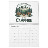 Calendrier Moments au feu de camp Rustique (Jan 2027)