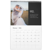 Calendrier Moments d'esprit Photos de famille et poèmes (Feb 2026)