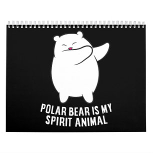 Calendrier Mon Esprit Animal Polaire Ours Mélange Ours Polair