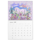 Calendrier "Mon monde violet" par Llyne F (Jan 2027)