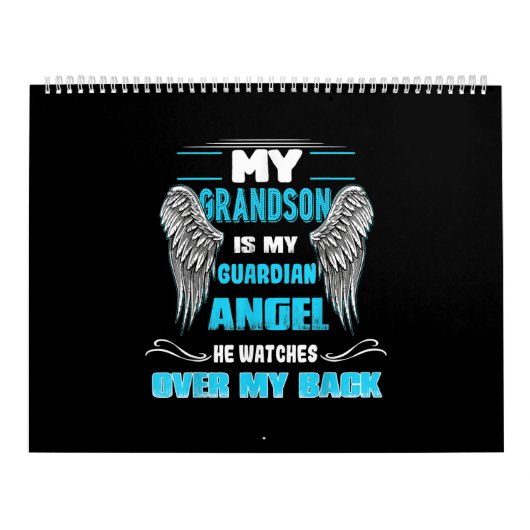 Calendrier Mon Petit-Fils Est Mon Ange Gardien (Protection)