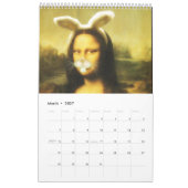 Calendrier Mona Lisa dévoilée (Mar 2027)