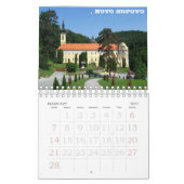 Calendrier monastères en Serbie (Feb 2027)