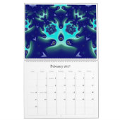 Calendrier Monde 2010 de fractale d'Anjo Lafin (Feb 2027)