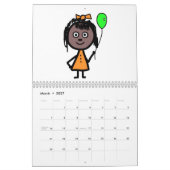 Calendrier Monde Enfants (Mar 2027)