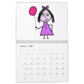 Calendrier Monde Enfants (Jan 2027)