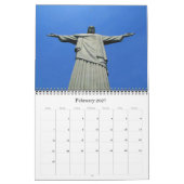 Calendrier monde sculptural (Feb 2027)