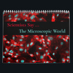 Calendrier mondial microscopique<br><div class="desc">Ce beau calendrier présente des images du monde microscopique, ainsi que des citations de scientifiques qui s'émerveillent de la complexité même de la cellule la plus petite. Scientifiques de premier plan : Janvier : W. H. Thorpe cité dans W. R. Oiseaux, L'origine des espèces revisitées Février : Bruce Alberts, "The...</div>