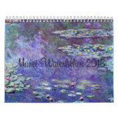 Calendrier Monet Waterlillies 2015 (Protection)