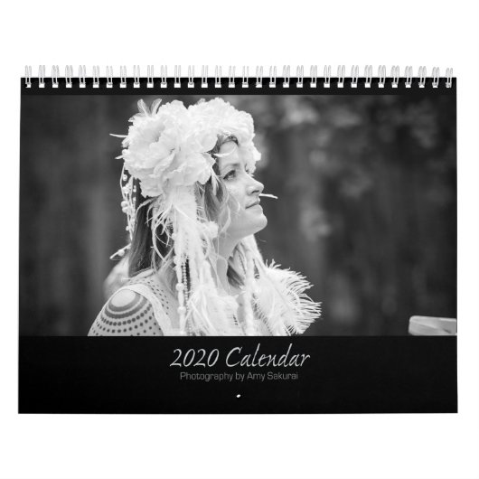 Calendrier monochrome d'Amy 2020 (Protection)