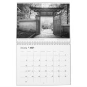 Calendrier monochrome d'Amy 2020 (Jan 2027)