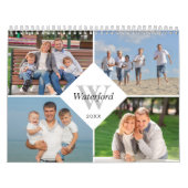 Calendrier Monogrammes Photos Familiales Moderne 2024 (Protection)