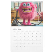 Calendrier Monster Ladies – A Year of Quirky Charm (Mar 2026)
