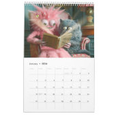 Calendrier Monster Ladies – A Year of Quirky Charm (Jan 2026)