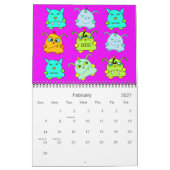 Calendrier Monster Pets (Feb 2027)