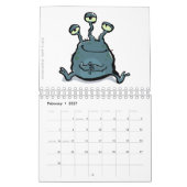 Calendrier monstres 2014 (personnalisables) (Feb 2027)