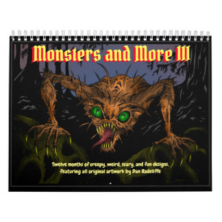Calendrier Monstres et plus III
