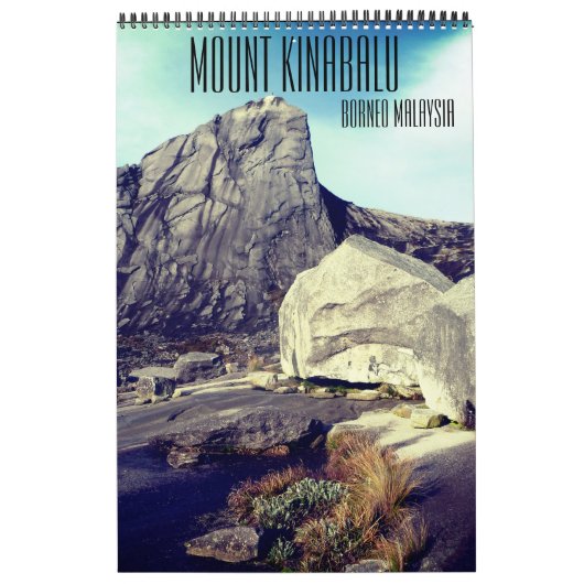 Calendrier mont Kinabalu Bornéo (Protection)