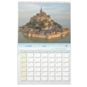 Calendrier Mont-Saint-Michel france (Jan 2026)