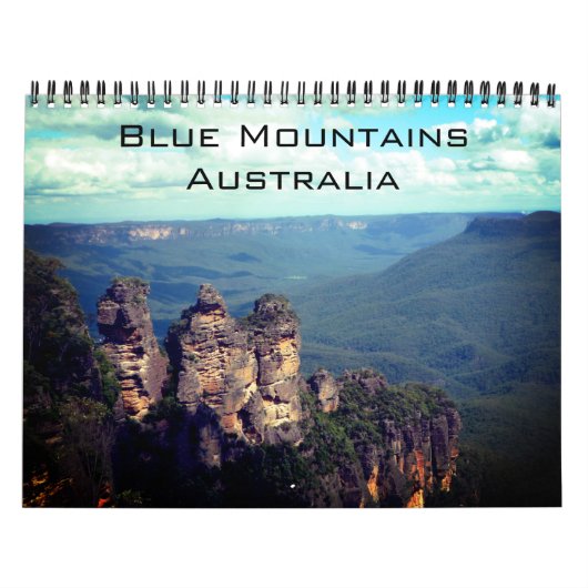 Calendrier montagnes bleues 2026 (Protection)