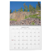 Calendrier Montagnes de la Sierra Nevada orientale. (Mar 2027)