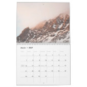 Calendrier Montagnes de Norvège 2027 (Mar 2027)