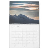 Calendrier Montagnes de Norvège 2027 (Jan 2027)