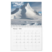 Calendrier Montagnes majestueuses autour du monde (Feb 2026)