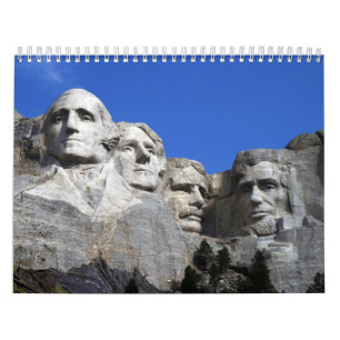 Calendrier Monument commémoratif national du mont Rushmore