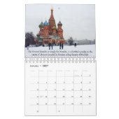 Calendrier Monuments du monde (Jan 2027)