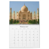 Calendrier monuments du monde 2026 (Feb 2027)